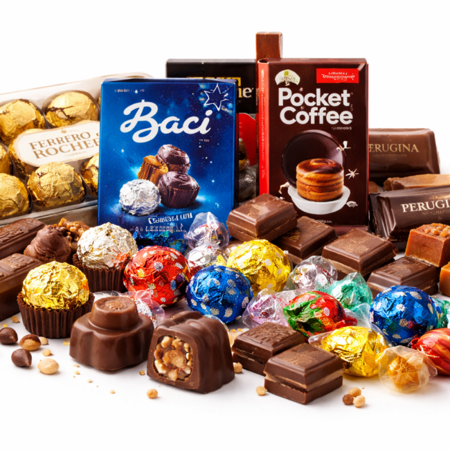 Cioccolato e caramelle