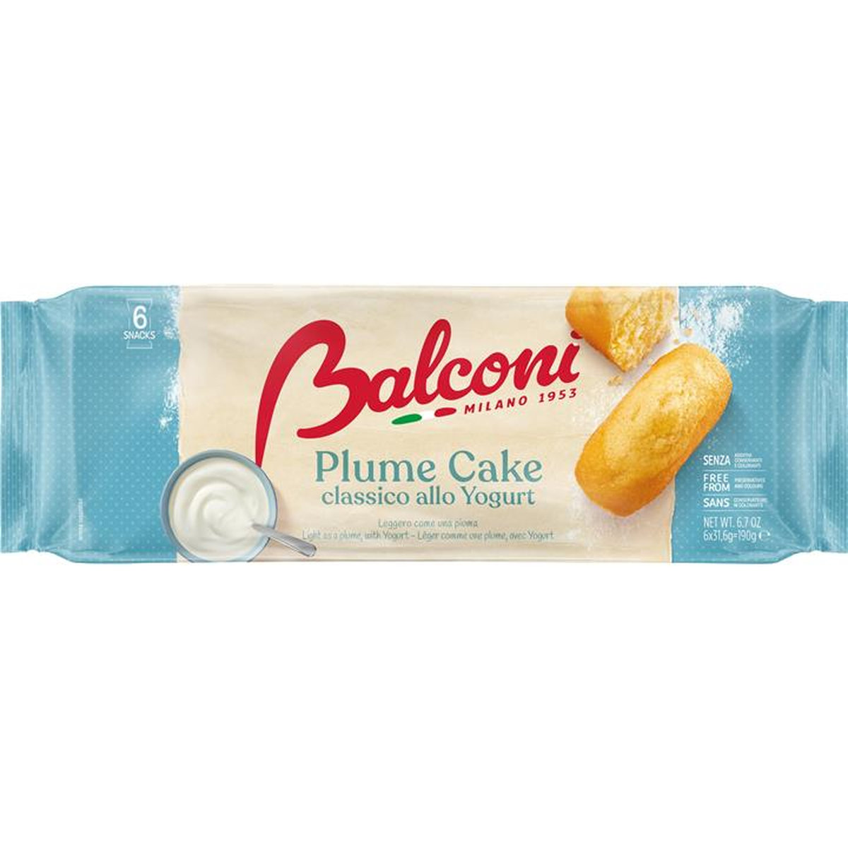 Balconi Plumcake allo Yogurt 190 G