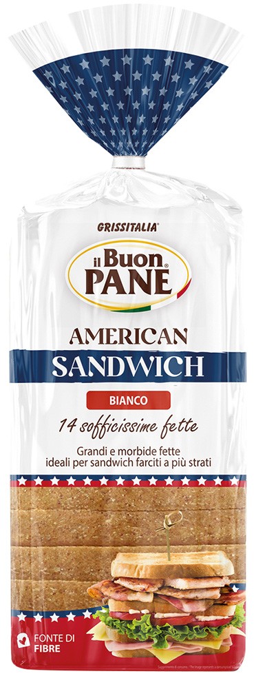 Il Buon Pane Sandwich Bianco 550 G