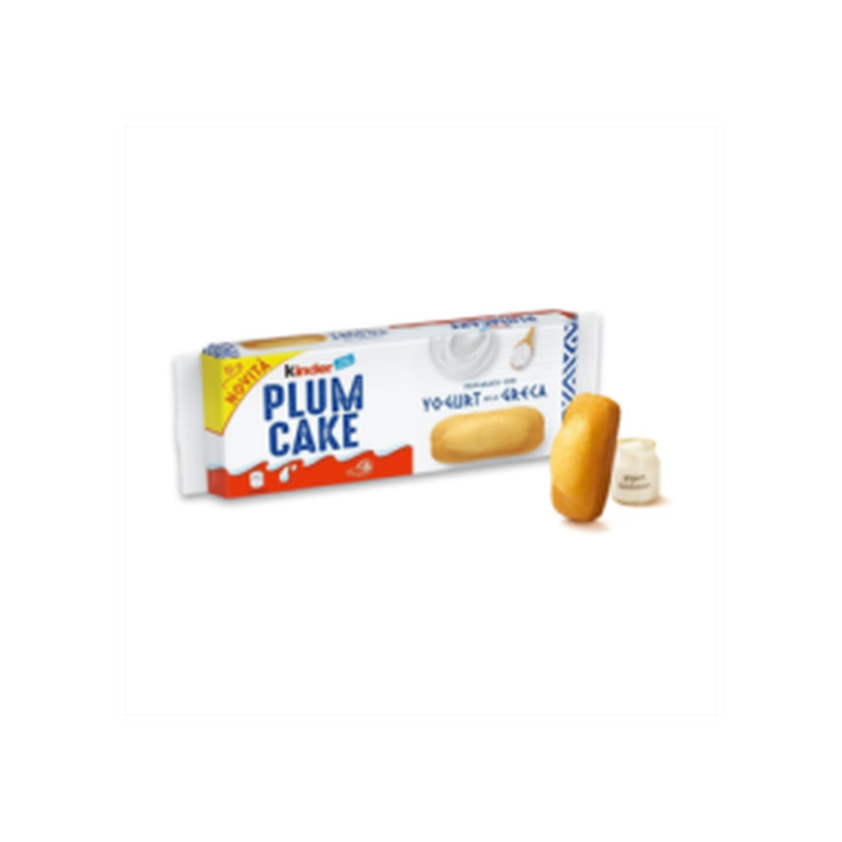 Kinder Plumcake con Yogurt alla Greca 6 Pezzi 192 G