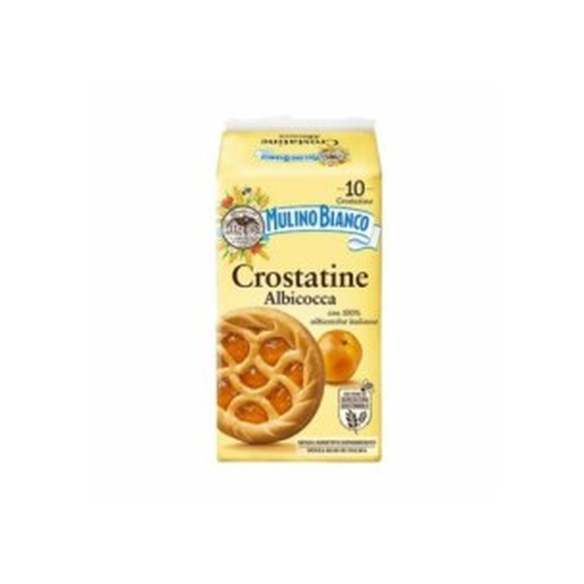 Mulino Bianco Crostatine all’Albicocca 10 Pezzi 400 G
