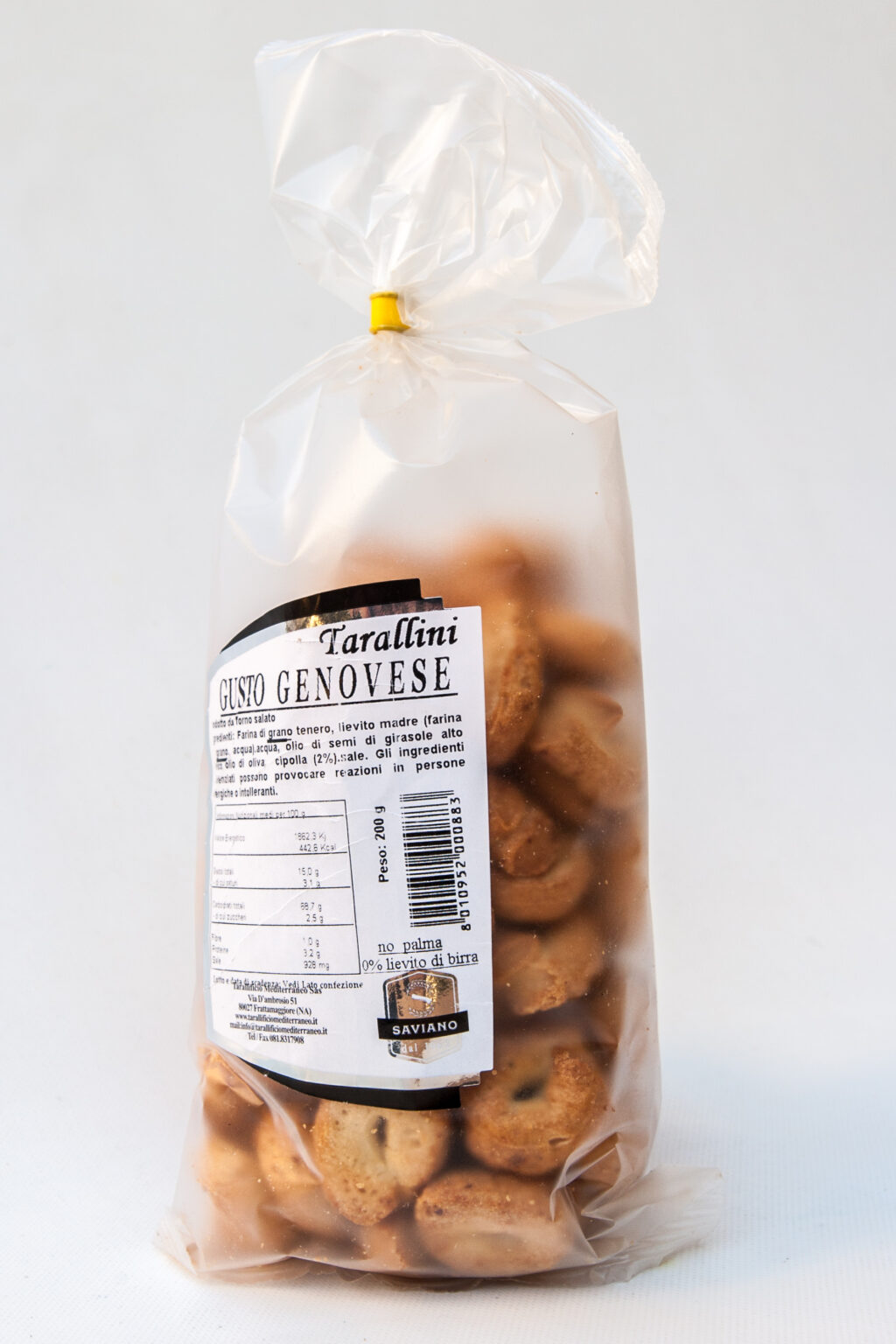 Saviano Tarallini Genovese 200 G