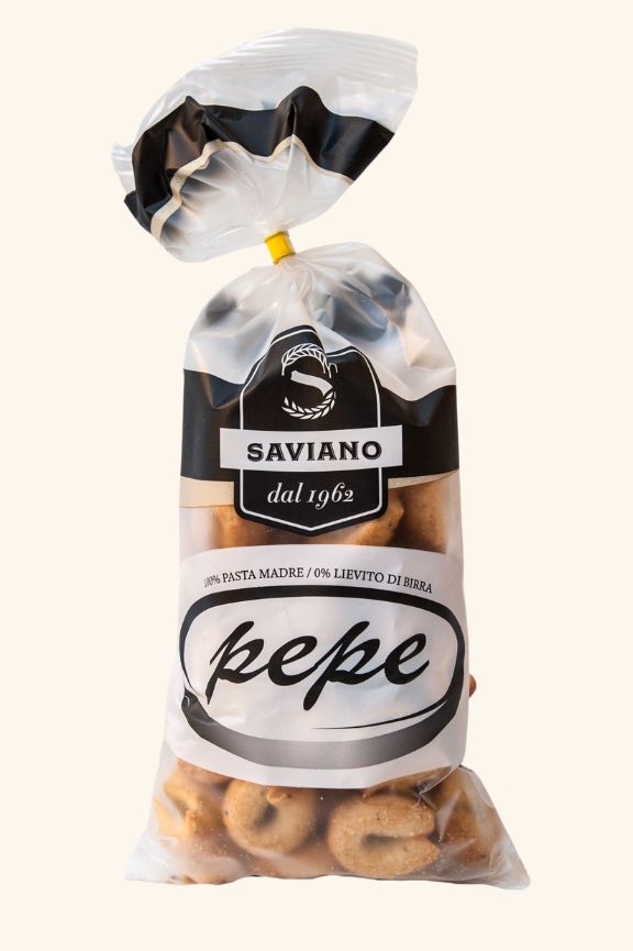 Saviano Tarallini Pepe 200 G